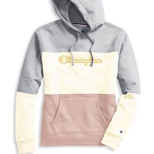 NEW! Tri-Color Fleece Hoodie
